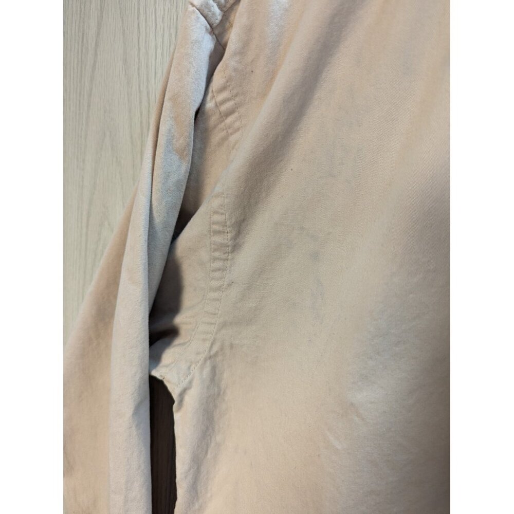 Three Square Royce Apparel Georgia Shirt Mens Tan Button Down Sz Large L - Picture 4 of 8